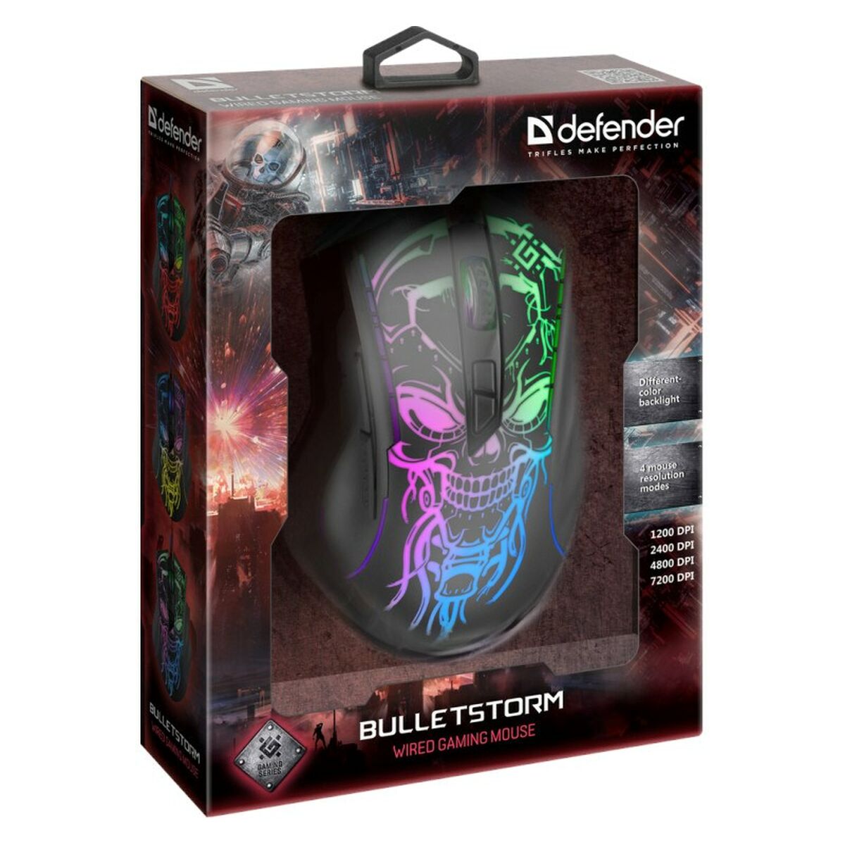 Optinė pelė Defender BULLETSTORM GM-928 Juoda